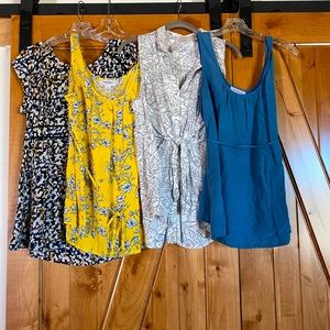 4 Motherhood Maternity blouses size M